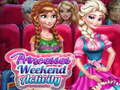 խաղ Princesses Weekend Activities