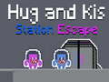 խաղ Hug and Kis Station Escape
