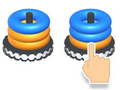 խաղ Stack Match : Color Hoop Game