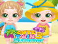 խաղ Cute Twin Summer 3