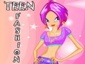 խաղ Teen Fashion Dress Up 