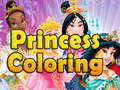 խաղ Princess Coloring