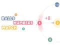 խաղ Balls Numbers Match