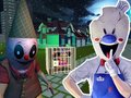 խաղ Ice Scream Scary Neighbor Horror 