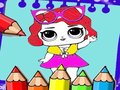 խաղ Coloring Dolls Book