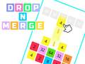 խաղ Drop N Merge Blocks