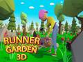 խաղ Runner Garden 3d