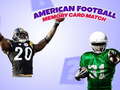 խաղ American Football Memory Card Match