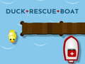 խաղ Duck rescue boat