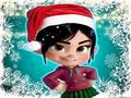 խաղ Vanellope Von Schweetz Christmas Dress Up