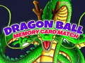 խաղ Dragon Ball memory card match