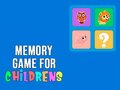 խաղ Memory Game for Childrens
