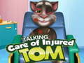 խաղ Talking Tom care Injured