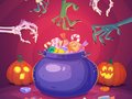 խաղ Cute Halloween Monsters