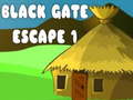 խաղ Black Gate Escape 1