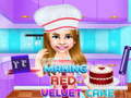 խաղ Making Red Velvet Cake