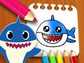 խաղ Baby Shark Coloring Book