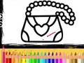 խաղ Girls Bag Coloring Book