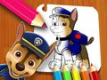 խաղ PAW Patrol Coloring Book