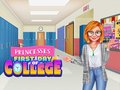 խաղ Princesses First Days Of College