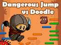 խաղ Dangerous Jump vs Doodle Jump