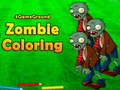 խաղ 4GameGround Zombie Coloring