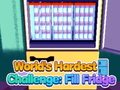 խաղ World's Hardest Challenge: Fill Fridge