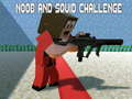 խաղ Noobs and Squid Challenge