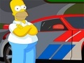 խաղ Simpsons Car Parking