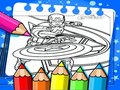 խաղ Captain America Coloring Book 