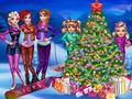 խաղ Princesses Christmas tree