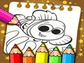 խաղ Finding Nemo Color Book 