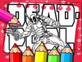 խաղ Deadpool Coloring Book