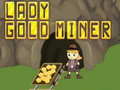 խաղ Lady Gold Miner