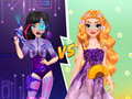 խաղ Princesses Cyber Robot vs Nature