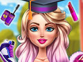 խաղ  Glam College Makeover