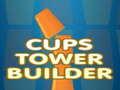 խաղ Cups Tower Builder