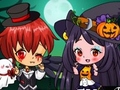 խաղ Halloween Chibi Couple