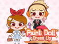 խաղ Paint Doll Dress Up