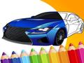 խաղ Japanese Luxury Cars Coloring Book 