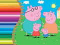 խաղ Coloring Book for Peppa Pig