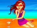 խաղ Beach Girl Dressup