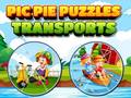 խաղ Pic Pie Puzzles Transports