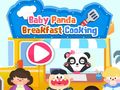 խաղ Baby Panda Breakfast Cooking