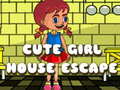 խաղ Cute Girl House Escape