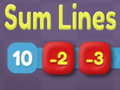 խաղ Sum Lines