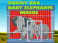 խաղ Mommy And Baby Elephants Rescue