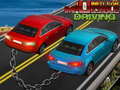 խաղ Joined car impossible driving