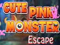 խաղ Cute Pink Monster Escape 