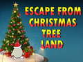 խաղ Escape From Christmas Tree Land
